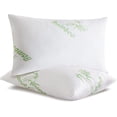 thumbnail image 2 of Queen Size Soft Plush Bamboo Memory Foam Support Pillow (Set Of 2), 2 of 4