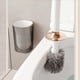 thumbnail image 1 of Cepillo de Baño Compacto Xihbxyly para Montar En la Pared que Ahorra Espacio y Limpia Sin Ángulos muertos, 1 of 7