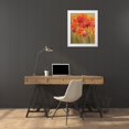 thumbnail image 3 of Hageman, Marilyn 15x18 White Modern Wood Framed Museum Art Print Titled - Tulips in the Midst I, 3 of 4