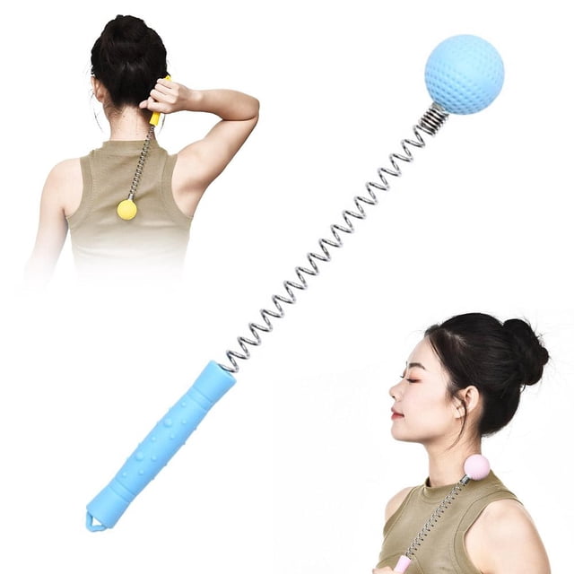 SharkTRUE Ergonomic Spherical Massage Hammer: Deep Acupoint Relief, Portable & Durable