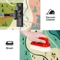 thumbnail image 5 of Map Rectangular Kitchen Mat Runner Rug, 15.7"x59" Washable Absorbent Area Rug, 5 of 6