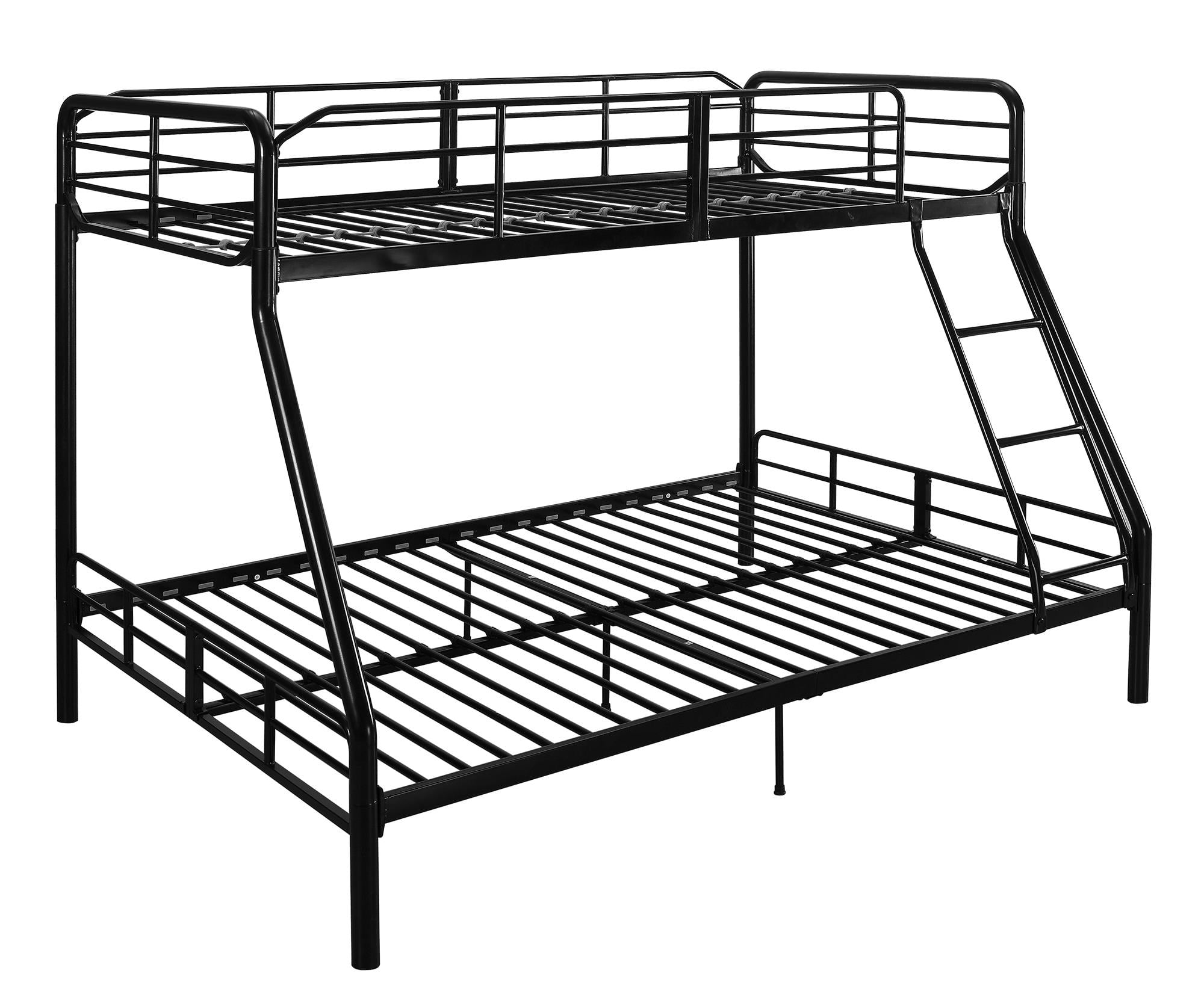 Mainstays Twin Over Full Metal Sy Bunk Bed Black Com