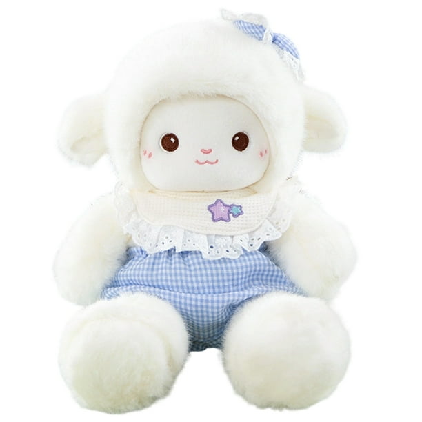 Ramo de ovejas de peluche, cordero de peluche, juguete de peluche, almohada suave y mullida, muñeco de peluche de oveja, apoyo emocional, muñeco de peluche
