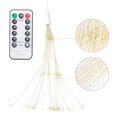 thumbnail image 4 of SAYFUT USB Powered DIY Firework Starburst 120/ 200 LEDs Fairy String Light Remote Control Christmas Home Decor, 4 of 7