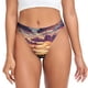 thumbnail image 1 of Fotbe Starry Night Purple Irises Tanga Sin Costuras para Mujer con Estampado – Panties Invisibles, Transpirables y Cómodos para Uso Diario-XX-Large, 1 of 6
