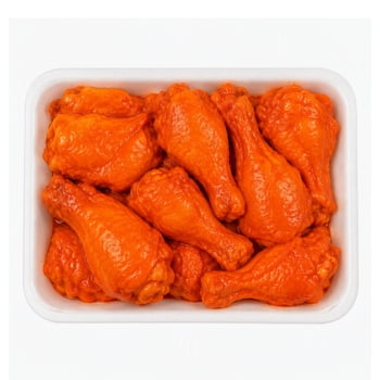 Alitas de pollo adobadas por kg  peso aprox por charola 900 a 1000 g
