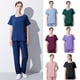 thumbnail image 2 of Ropa de lavado de manos de manga corta para quirófano Ropa de trabajo para el cuidado de la piel de las mujeres Ropa de trabajo de aislamiento para enfermeras y esteticistas, 2 of 6