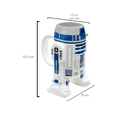 thumbnail image 2 of Taza Star Wars R2d2 Ceramica Pintado A Mano Azul con Blanco, 2 of 5
