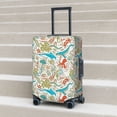 thumbnail image 2 of Lsque Wild Sea Life Printed Luggage Cover, Travel Luggage Protector,Scratch and Dirt Resistant, Fits 18-32 Inch Luggage - Medium, 2 of 9