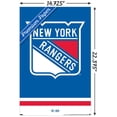 thumbnail image 3 of NHL New York Rangers - Logo 21 Wall Poster, 14.725" x 22.375", 3 of 3