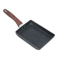 thumbnail image 2 of Japanese Omelette Pan,Breakfast Flat Pan Rectangle Rectangle Frying Pan Breakfast Flat Pan High Capacity, 2 of 7