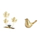 thumbnail image 5 of Estatua de figura,Estatuas de hojas y flores de metal,esculturas decorativas,Figura de pájaro,Figura de pájaro dorado,decoración para el hogar,estatua de animal,Estatuas decorativas de, 5 of 8