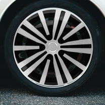 FOMIYES 1Set Durable Car Hubcaps Wheel Covers for Easy Installation 14 Inch