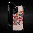 thumbnail image 6 of DistinctInk Clear Hybrid Case for Apple iPhone 14 Pro Max (6.7" Screen) - Vibrant and Lively Spring Flower Delight - Tempered Glass Back, 6 of 8