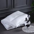 thumbnail image 2 of 100% Cotton Soft Breathable Anti-Allergy Sleep Pillow Cushion Insert Stuffer, 2 of 8