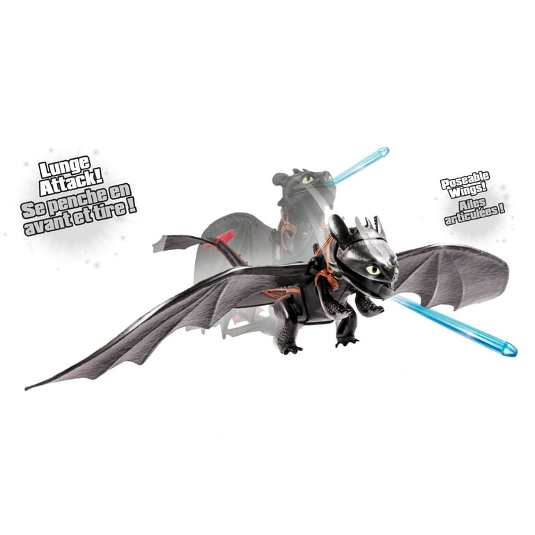 DreamWorks Dragons Action Dragon Figure Toothless Walmart