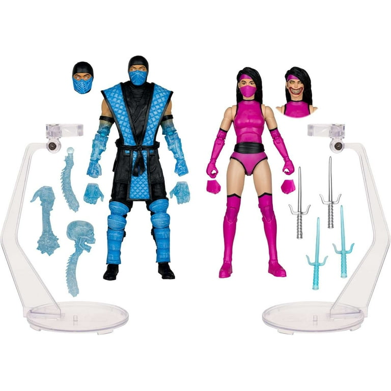 Sub-Zero vs Mileena (Mortal Kombat Klassic) Deluxe 2-Pack 7" Figures -  McFarlane Toys - Walmart.com