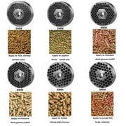 TECHTONGDA Farm Animal Feed Pellet Mill Machine 8MM Chicken Feed Granulator 4500W 220V