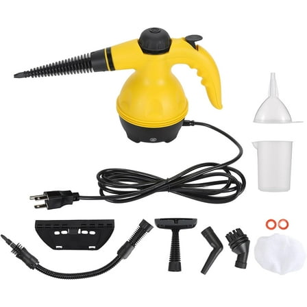 Handheld Steam Cleaner Lightweight Portable High Temp Steam Cleaning Machine for Kitchen Bathroom Car Cleaning Floor, Upholstery, Grout and Car (US Plug 110V)