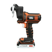 مثقاب لاسلكي Black+decker 20v، مجموعة أدوات كهربائية مكونة من 6 قطع، بطارية وشاحن متضمنان (bdcdmt1206kitc)