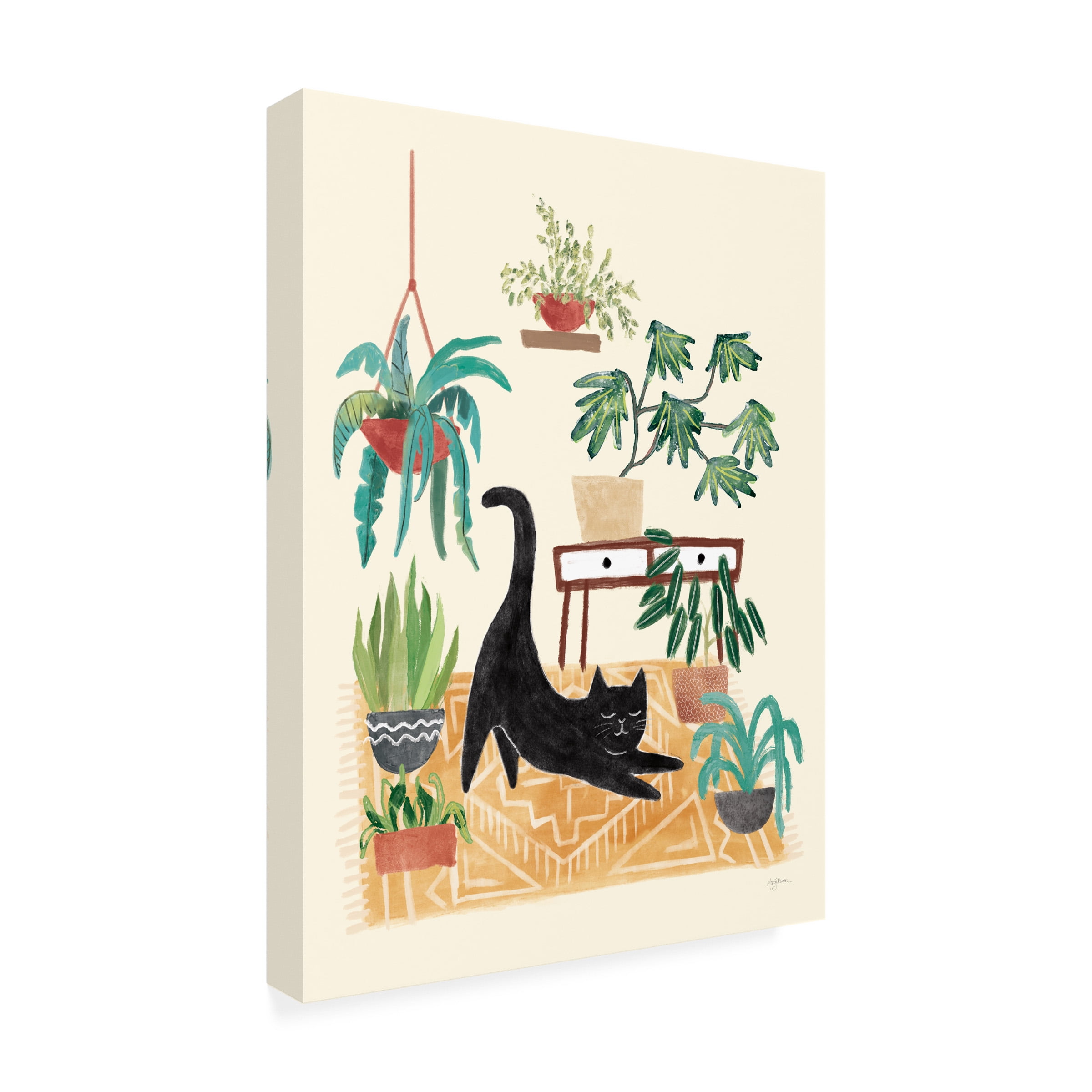 Mary Urban 'Urban Jungle I' Canvas Art