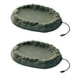 thumbnail image 1 of Farm Innovators 4 Seasons Outdoor Sand Coated Heated Birdbath (2 Pack), 1 of 4