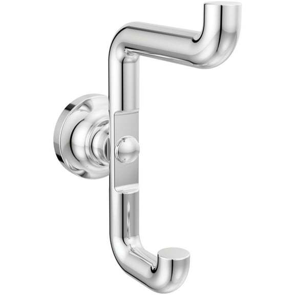 Delta 73535 Saylor Double Robe Hook - Chrome