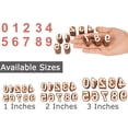 thumbnail image 2 of IBA Indianbeautifulart TextilePrintingBlock0-9 NumberHand CarvedWoodNumbersWoodenStampWoodBlockPrintingTextile Stamps For Fabric / PotteryBlocks, 2 of 7