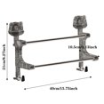 thumbnail image 2 of Riforla Sturdy and Space Saving Suction Cup Double Pole Hanging Towel Rack for Bathrooms and Kitchens Easy Installation Strong Adhesion and Versatile Use Rack CL1, 2 of 7
