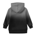 thumbnail image 4 of TQWQT Girls Oversized Hoodie Size 10-12 Sweatshirts Long Sleeve Gradient Black Hoodie Cute Hooded Pullover Hoodies Kids Preppy Clothes 11-12 Years, 4 of 4