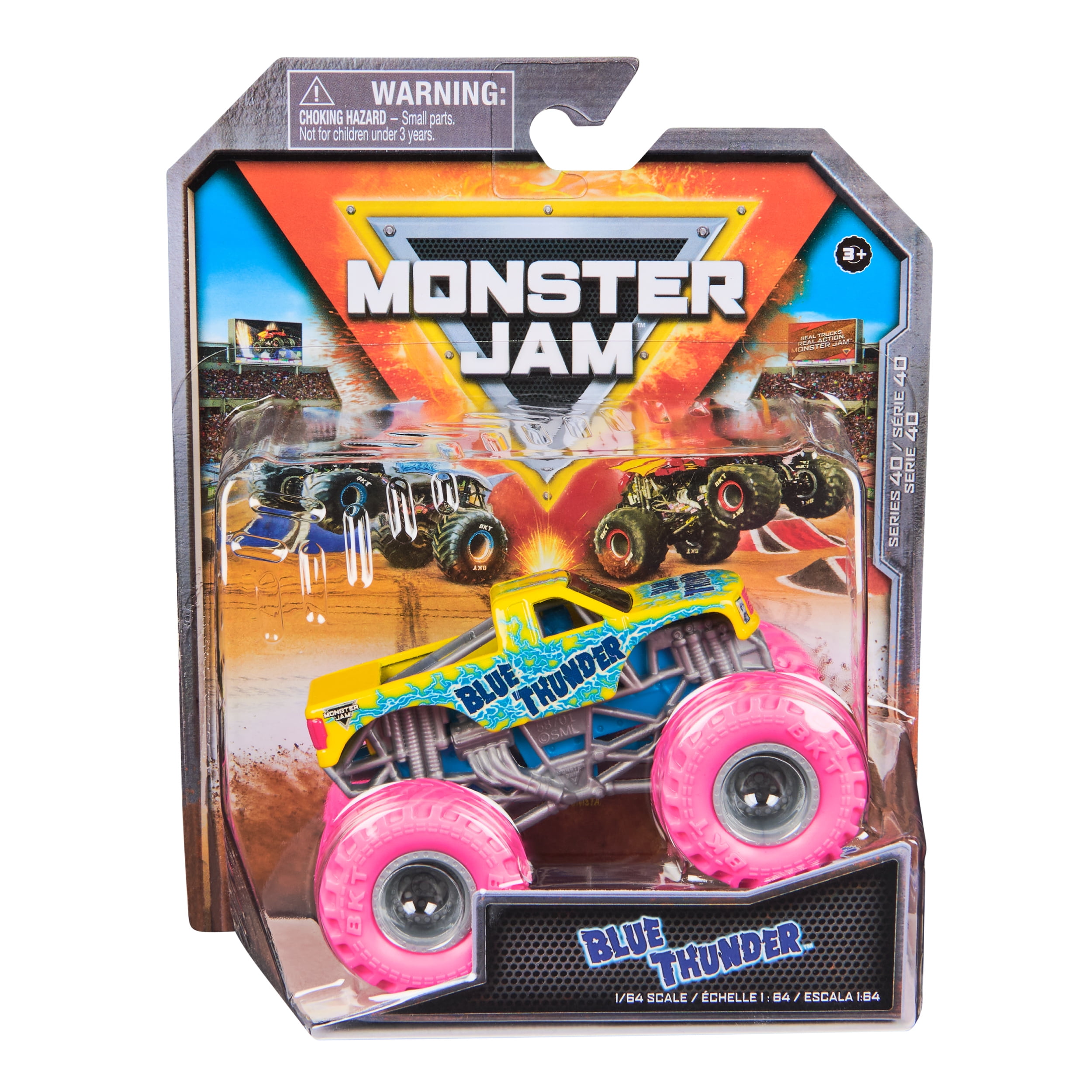 Monster Jam, Official Mohawk Warrior Monster Truck, Die-Cast