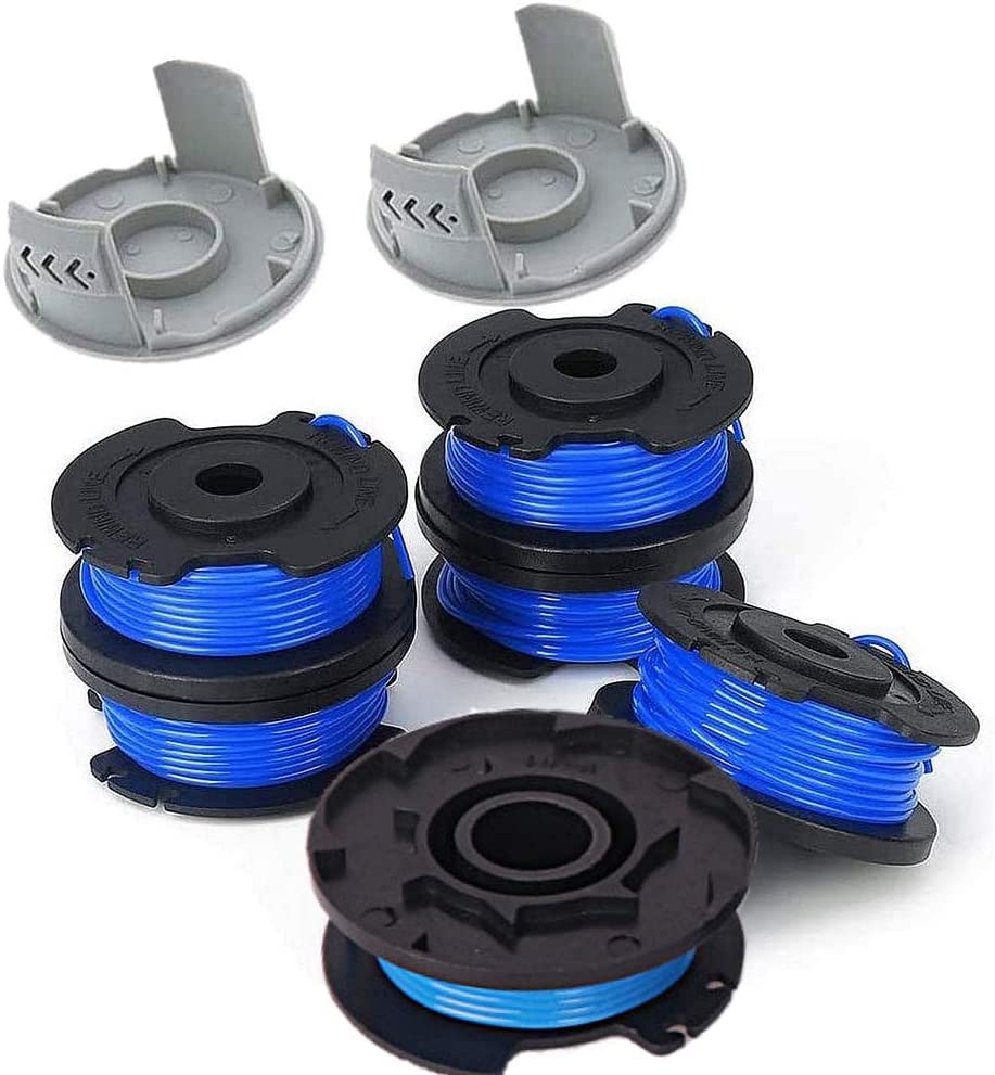 8 Packs 0.065 inch Line Edger Replacement Spool for Ryobi 18v 24v 40v