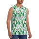 thumbnail image 2 of Balery Cactus Plants Camisetas sin mangas para hombre, absorbe la humedad y protege contra el mal olor.-XX-Large, 2 of 7