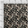 thumbnail image 2 of oneOone Cotton Poplin Twill Black Fabric Watercolor Floral Quilting Supplies Print Sewing Fabric By The Yard 56 Inch Wide-aB, 2 of 5