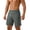 Army Green, variant on Mens Swim Trunks Big and Tall Relaxed Fit Summer Hiking Shorts Camping Fishing Casual Elastic Waist Dress Shorts with Pockets Gray XL