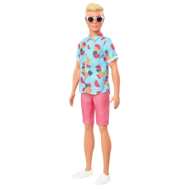 Muñeco Barbie Fashionista Ken Camisa de Sandías