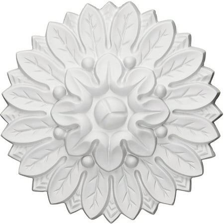 Rosette Furniture ROS06X06CH 6-Inch Od X 1 1/8-Inch P Chesterfield Rosette, Rosettes are perfect for furniture pieces and molding corners By Ekena Millwork ()