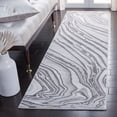 thumbnail image 4 of SAFAVIEH Craft Millse Abstract Swirls Area Rug, Light Grey/Grey, 5'3" x 7'6", 4 of 10