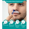 thumbnail image 3 of Medi Grade Nose Wax Kit for Men and Women with Reusable Nose Wax Stick, 1.76 oz Eco-friendly Nose Hair Wax Kit for Removing Unsightly, Itchy Nose Hairs - Nose Waxing Kit includes Beads, Tape and Bag, 3 of 9