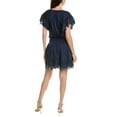thumbnail image 2 of Ramy Brook womens  Jacy Linen-Blend Mini Dress, s, Blue, 2 of 3