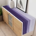 thumbnail image 4 of Purple Ombre Table Runner - 36 Inch Long, Kitchen Dining Table Runner Dresser Scarves, Modern Abstract Art Ocean Oil Painting Farmhouse Decor for Coffee Tables Wedding Party Banquet, 4 of 8
