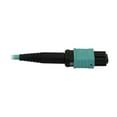thumbnail image 4 of Tripp Lite Multimode Fiber Optic Cable, 50/125 OM3 MTP/MPO (M/F), 12 Fiber, 40/100/400GbE, Aqua, 10 Meters / 32.8 Feet (N842B-10M-12-MF), 4 of 5