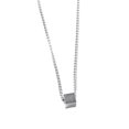 thumbnail image 1 of Hearth & Gear Collier Pendentif Cube Carré en Acier Inoxydable pour Hommes Collier Couple Minimaliste Pendentif Collier Rose Ensemble Collier Cœur pour Femmes Bijoux pour Femmes Colliers Pendentif Rose Collier pour Femmes, 1 of 7