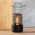 thumbnail image 3 of Máquina de aromaterapia con luz de vela de simulación creativa, humidificador de aromaterapia pequeño con luz de ambiente de escritorio para el hogar con USB, 3 of 4