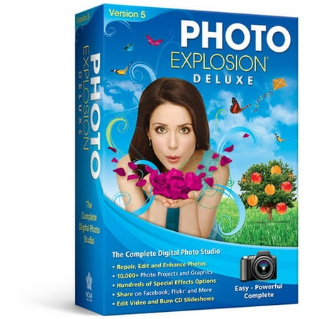 Photo Explosion Deluxe 5.0 (Best Program To Edit Photos On Pc)