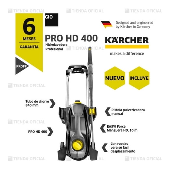 Hidrolavadora Karcher HD 400 Industrial