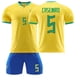 thumbnail image 1 of Ropa de entrenamiento de fútbol para niños, uniformes deportivos de fútbol para niños, ropa de entrenamiento para niños, Verano qym unisex, 1 of 2