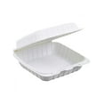thumbnail image 1 of 9' X 9' X 3'' 3 Compartments Biobase Hinged Container 150/Pack, 1 of 5