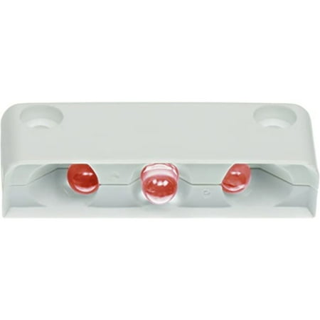 

Innovative Lighting 003-3100-7 Surface-Mount 3 LED Step Light - Green LED with White Case