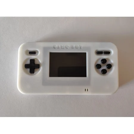 NDS L To GB A Nice Design Game Console ND S with Backlight GBA Screen White Edition